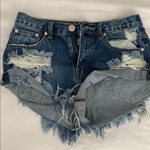 Small Denim Shorts